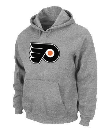NHL Philadelphia Flyers Big & Tall Logo Pullover Hoodie Grey