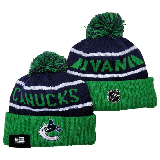 NHL Vancouver Canucks Beanies Knit Hats-YD1614