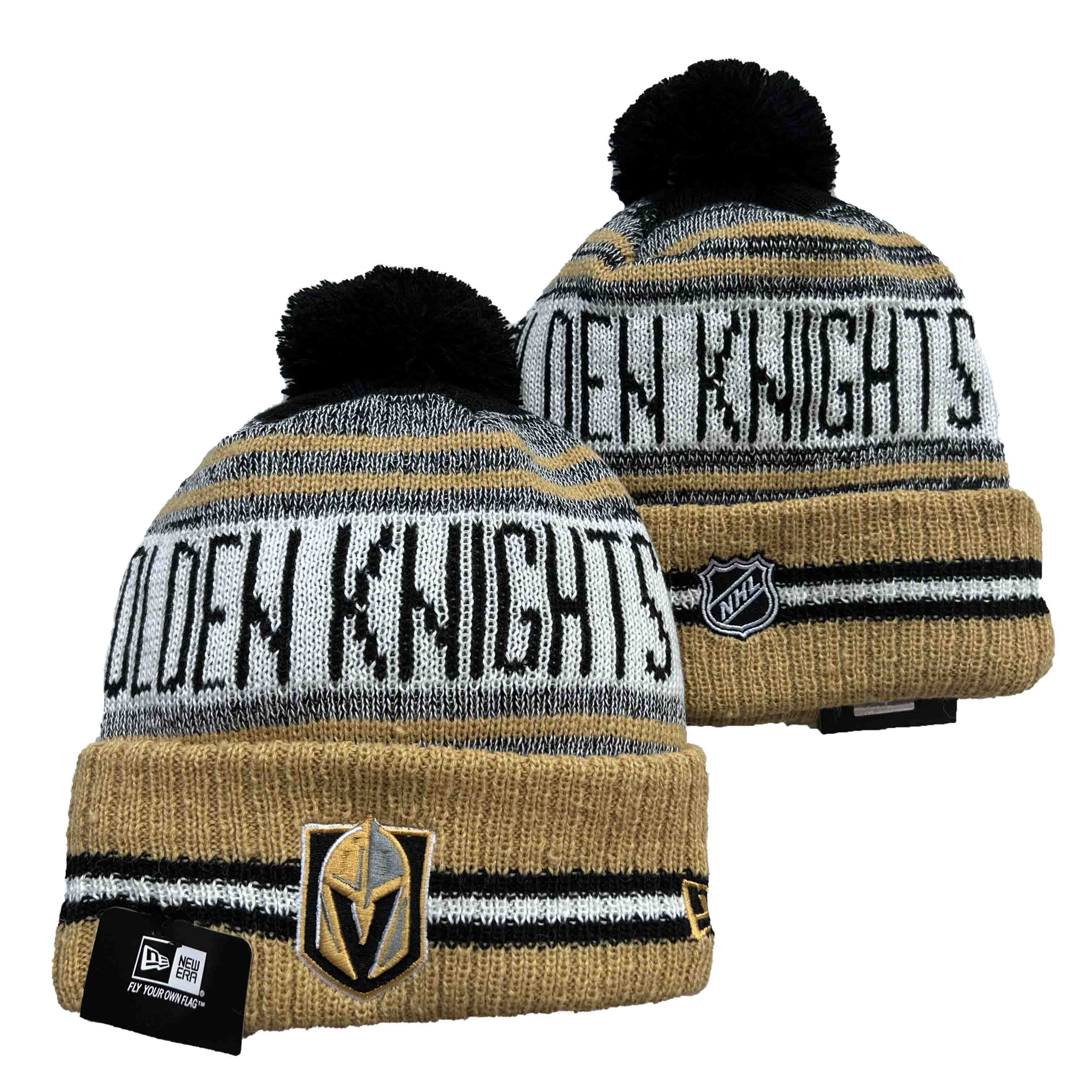 NHL Vegas Golden Knights Beanies Knit Hats-YD1606