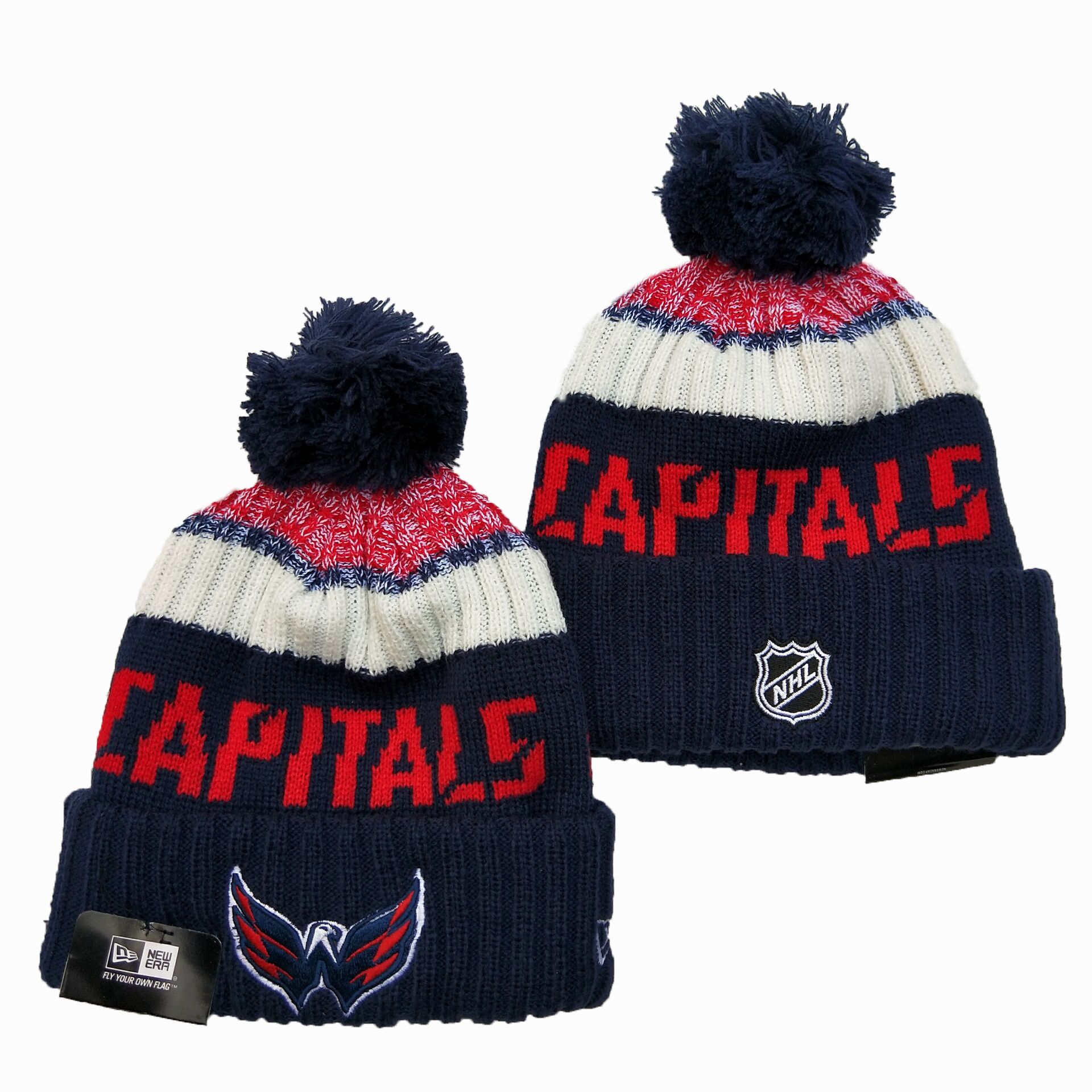 NHL Washington Capitals Beanies Knit Hats-YD1600
