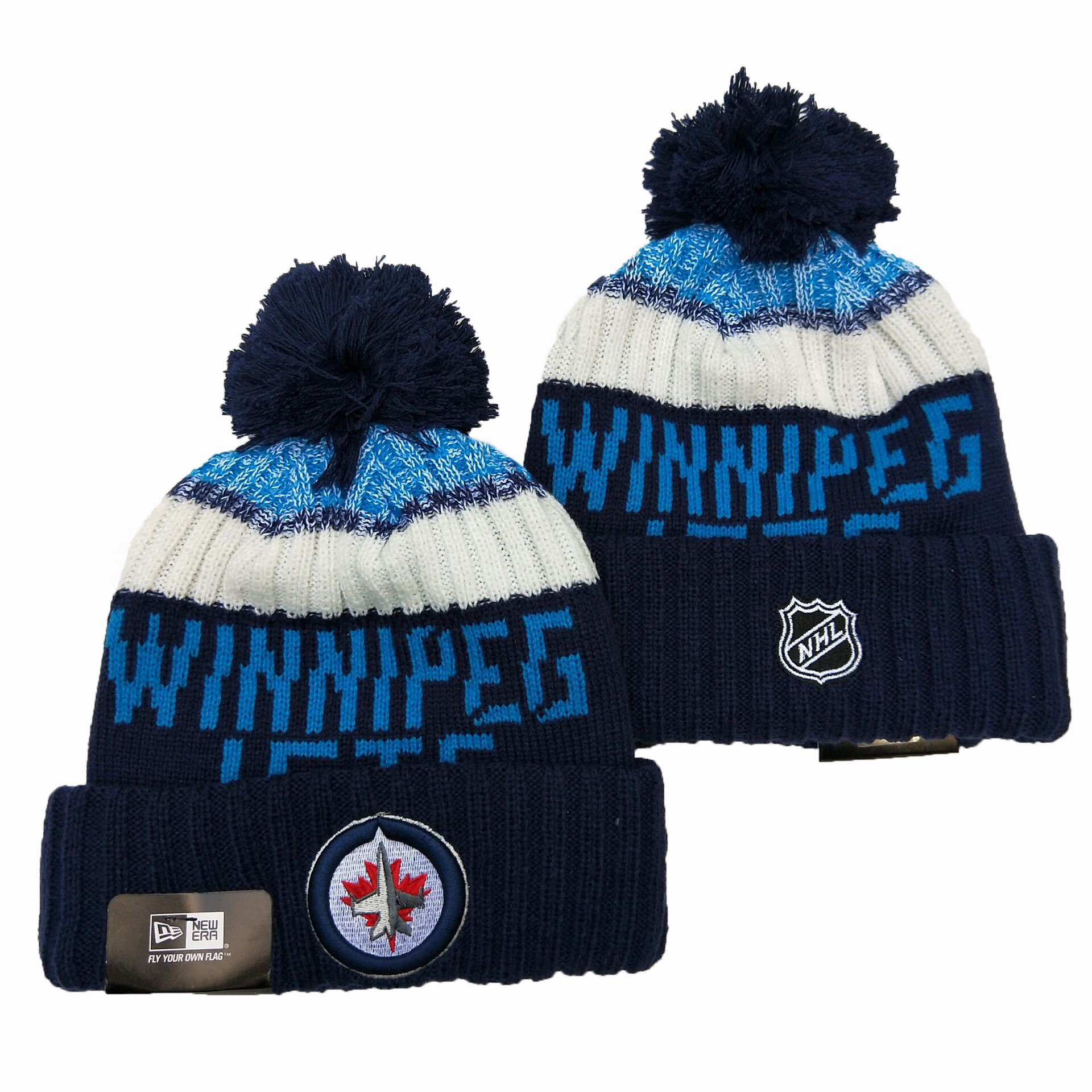 NHL Winnipeg Jets Beanies Knit Hats-YD1625