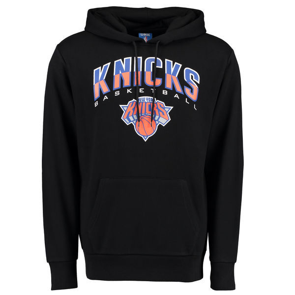 New York Knicks Black Pullover Hoodie