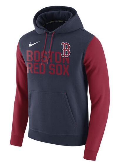 Nike-Boston-Red-Sox-Navy-Club-Fleece-Men's-Pullover-Hoodie
