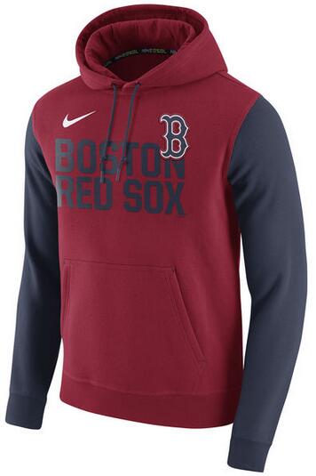 Nike-Boston-Red-Sox-Red-Club-Fleece-Men's-Pullover-Hoodie