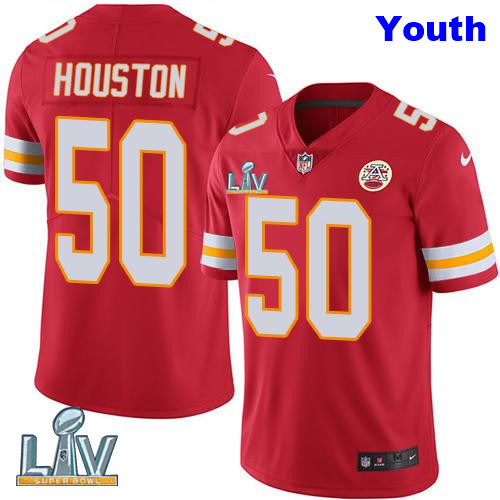 Nike Chiefs 50 Justin Houston Red Youth Vapor Untouchable Player Limited Jersey