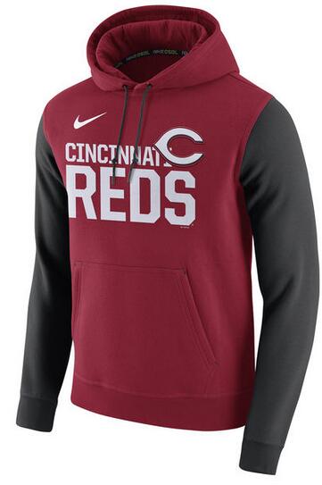 Nike Cincinnati Reds Red Club Fleece Men's Pullover Hoodie