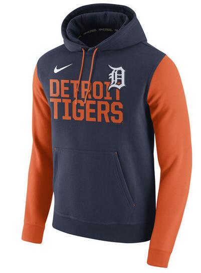 Nike-Detroit-Tigers-Navy-Club-Fleece-Men's-Pullover-Hoodie