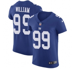 Nike Giants #99 Leonard Williams Royal Blue Team Color Men's Stitched NFL Vapor Untouchable Elite Jersey