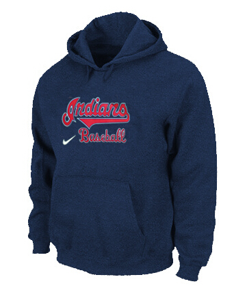 Nike Indians Blue Hoodies