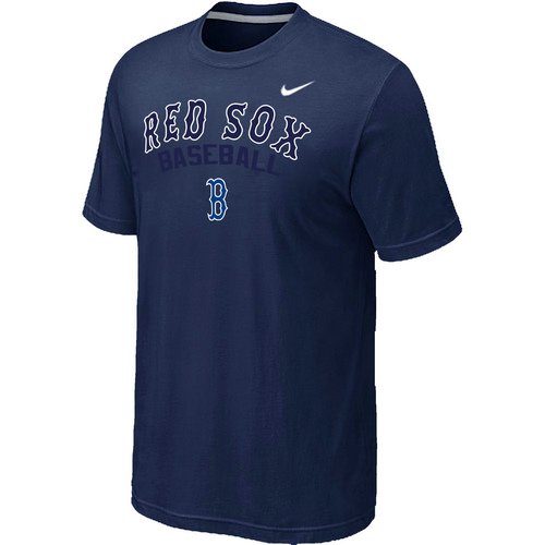 Nike MLB Boston Red Sox 2014 Home Practice T-Shirt - Dark blue
