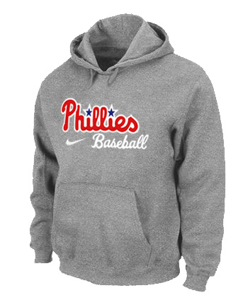 Nike Phillies Grey Hoodies