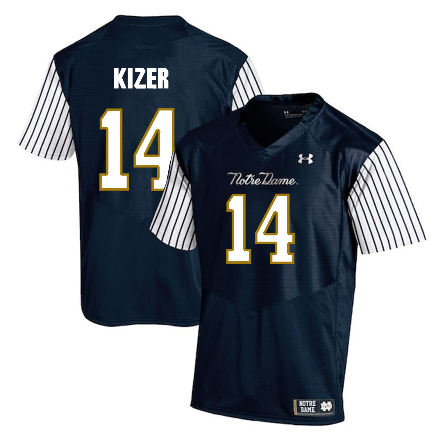 Notre Dame Fighting Irish 14 DeShone Kizer Navy College Football Jersey