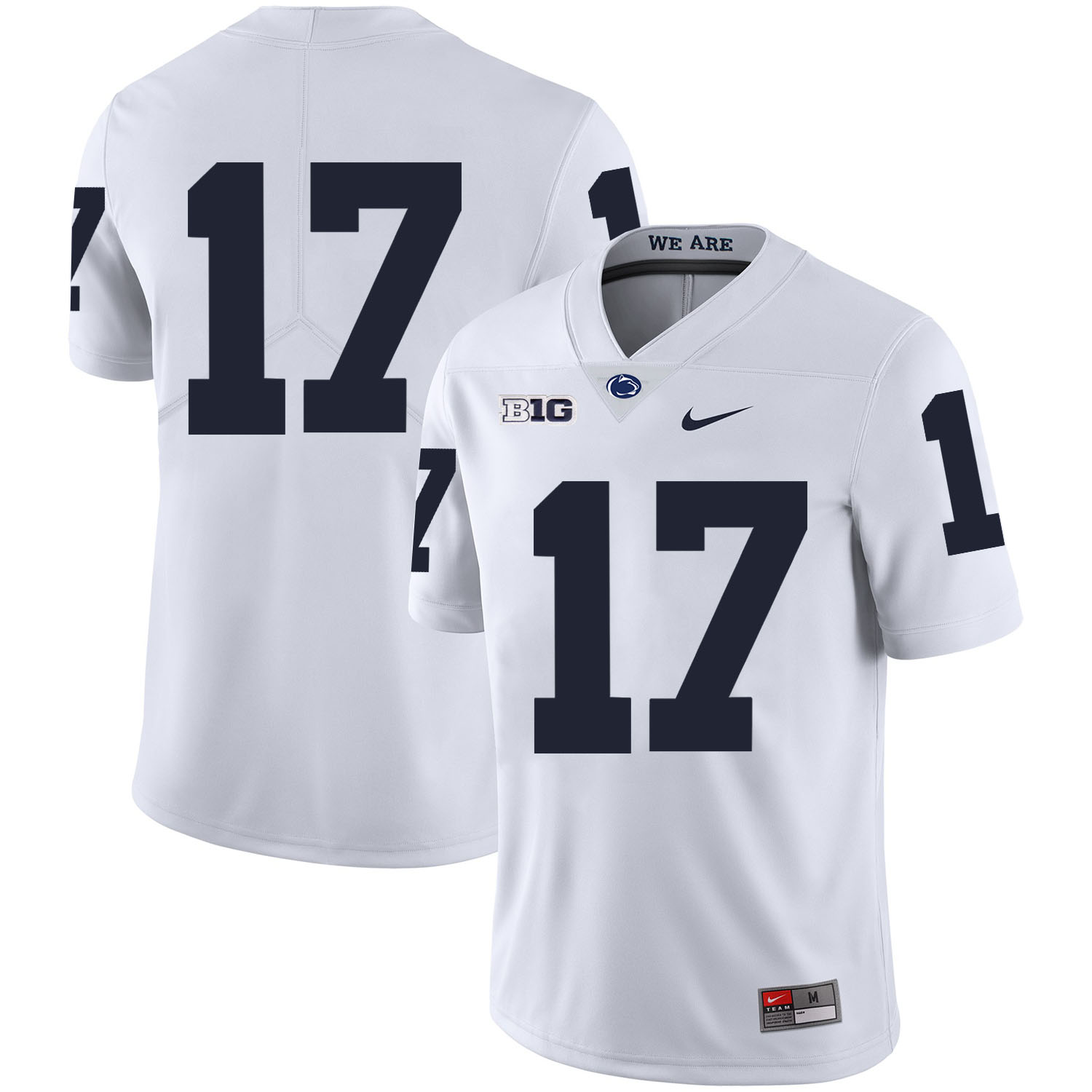 Penn State Nittany Lions 17 Generations Of Greatness White Nike College Football Jersey