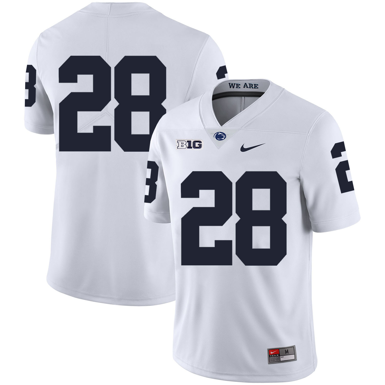 Penn State Nittany Lions 28 Troy Apke White Nike College Football Jersey