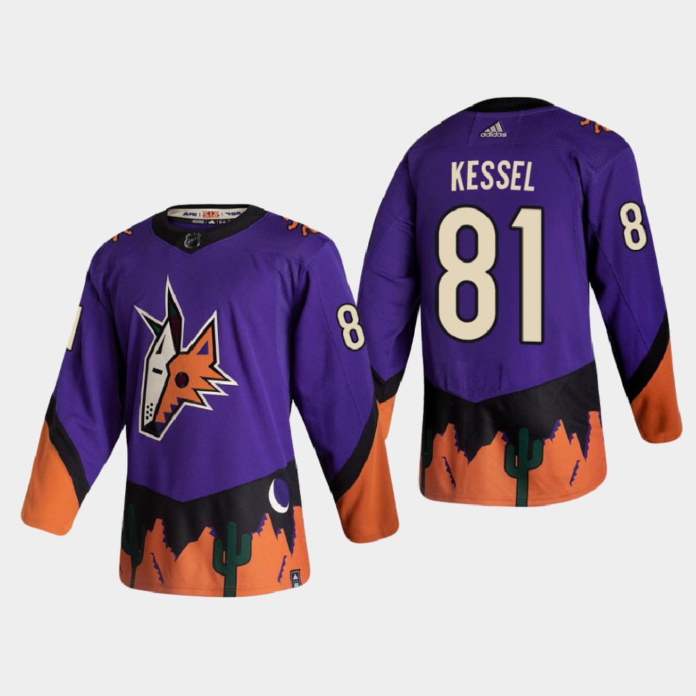 Phil Kessel Reverse Retro #81 Arizona Coyotes 2020-21 Authentic Jersey - Purple