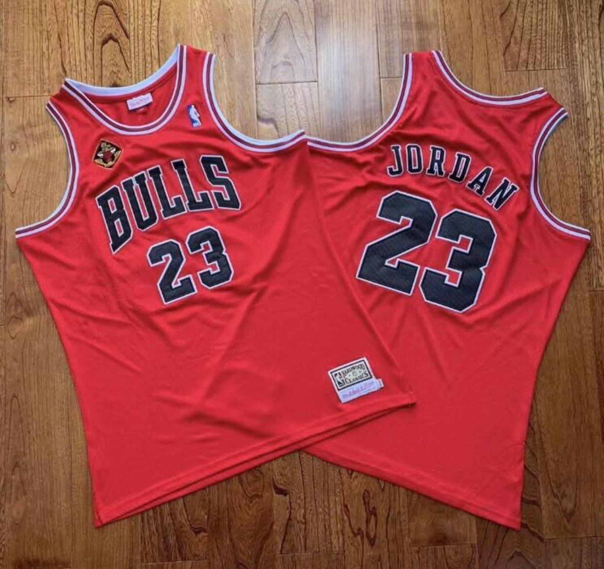 Bulls Vintage #23 Michael Jordan throwback Jersey