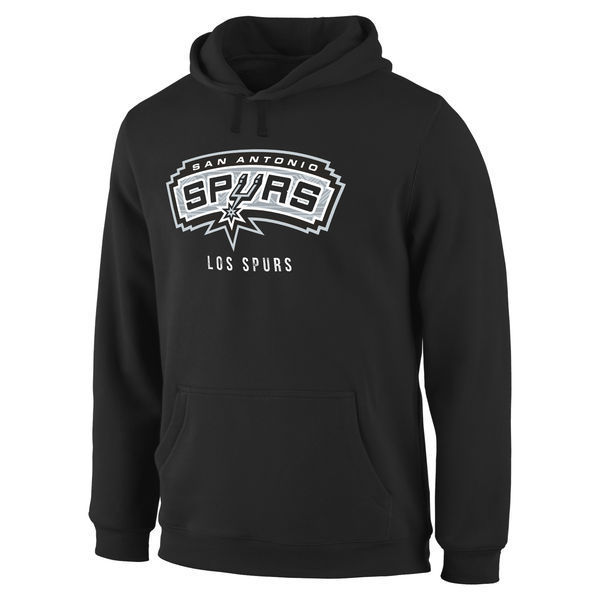 San Antonio Spurs Pullover Hoodie Black
