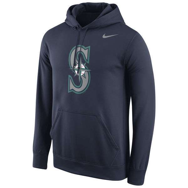 Seattle Mariners Pullover Hoodie Blue