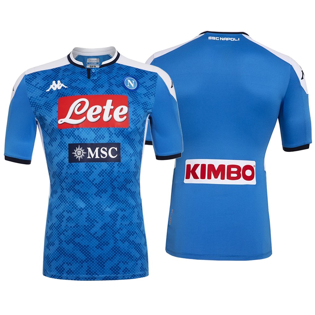 Societa Sportiva Calcio Napoli Blue 19-20 Home Official Jersey