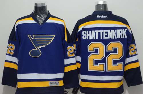 St. Louis Blues #22 Kevin Shattenkirk 2014 Blue Jersey