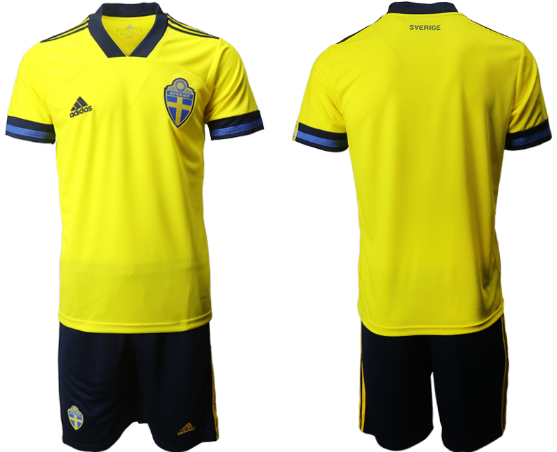 Sweden-Home-UEFA-Euro-2020-Soccer-Jersey