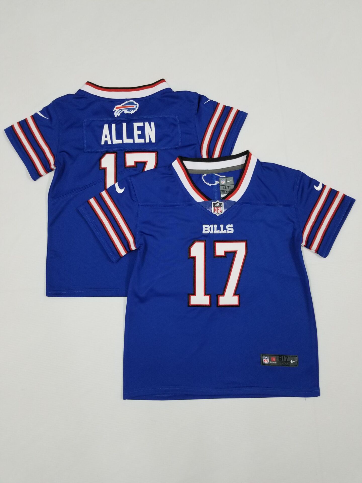 Toddler Buffalo Bills #17 Josh Allen Royal Blue 2022 Vapor Untouchable Stitched NFL Nike Limited Jersey
