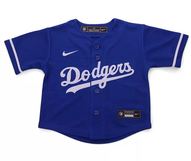Toddler Los Angeles Dodgers Custom Infant Nike Home Replica Team Blue Jersey
