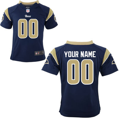 Toddlers Nike Los Angeles Rams Infant Customized Game Team Color Jersey