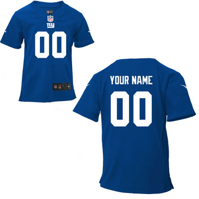 Toddlers Nike New York Giants Infant Customized Game Team Color Jersey