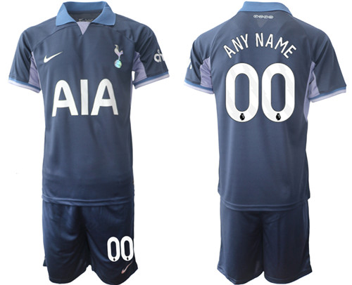 Tottenham Hotspur away Custom any name 2023-24 suit soccer jerseys