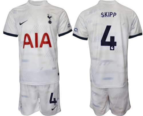 Tottenham Hotspur home 4# SKIPP 2023-24 suit soccer jerseys