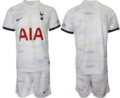 Tottenham Hotspur home Blank 2023-24 suit soccer jerseys