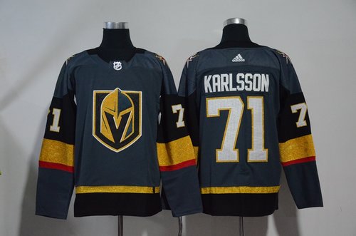 Vegas Golden Knights 71 William Karlsson Gray Adidas Jersey