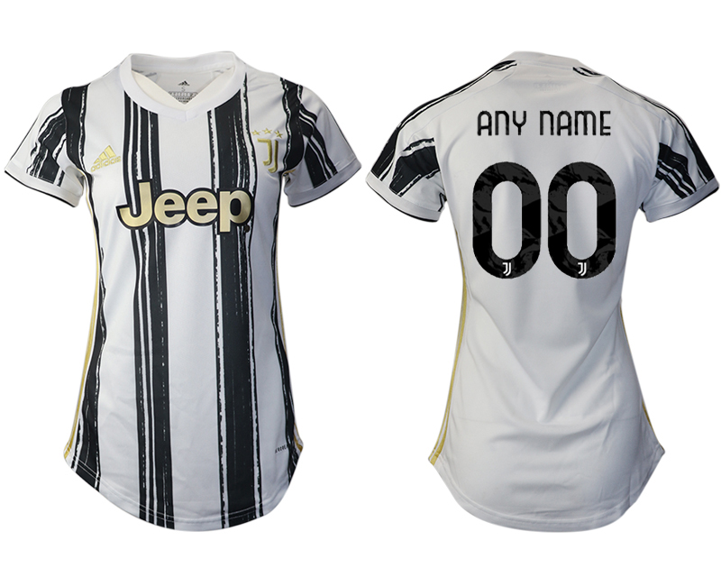 Women's 2020-21 Juventus home aaa version away any name custom soccer jerseys