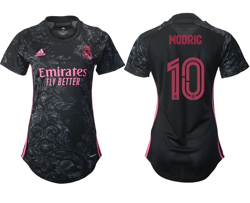 Women's 2020-21 Real Madrid  away aaa version 10# MODRIC soccer jerseys