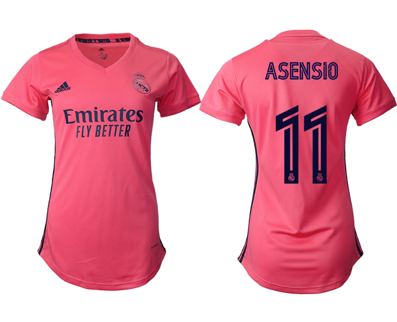 Women's 2020-21 Real Madrid away aaa version 11# ASENSIO soccer jerseys
