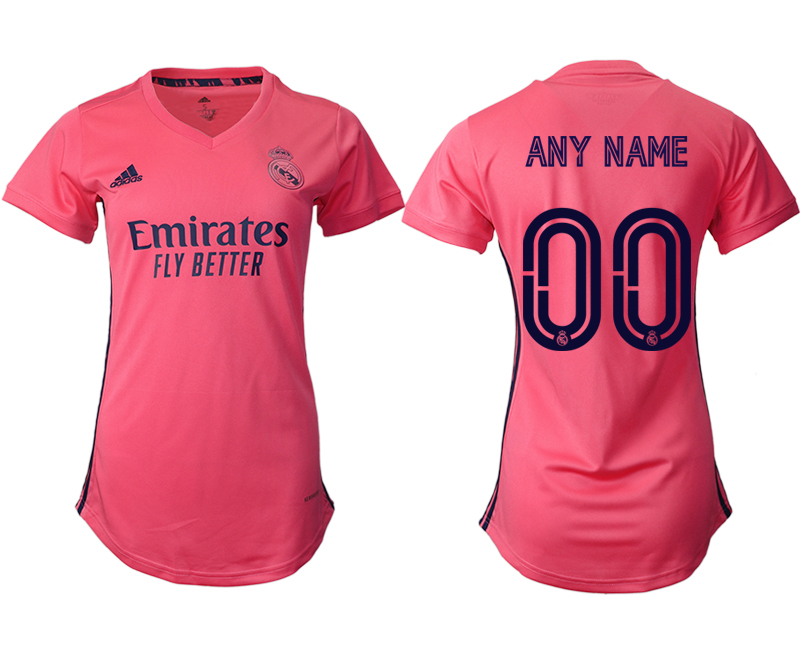 Women's 2020-21 Real Madrid away aaa version any name custom soccer jerseys