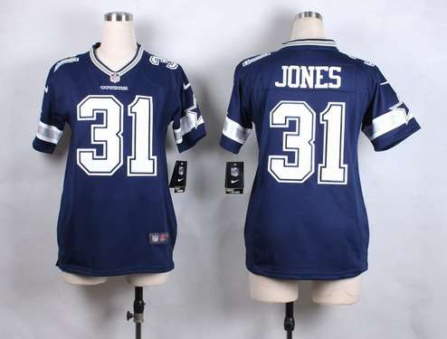 Women's Dallas Cowboys #31 Byron Jones Nike Blue Game Jersey