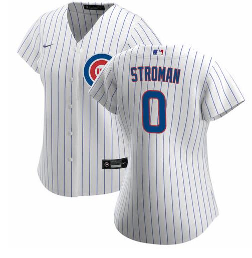 Women's Marcus Stroman Chicago Cubs #0 Women's Home Jersey by Nike