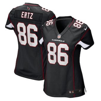 Women's Nike Zach Ertz Black Arizona Cardinals #86 Alternate Player Game Jersey
