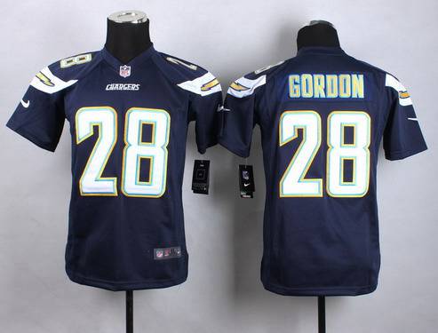 Women's San Diego Chargers #28 Melvin Gordon 2013 Nike Navy Blue Game Jersey