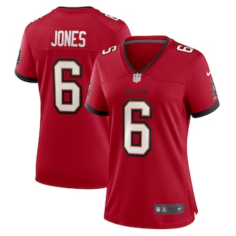 Women's Tampa Bay Buccaneers #6 Julio Jones Nike Red Player Game Jersey