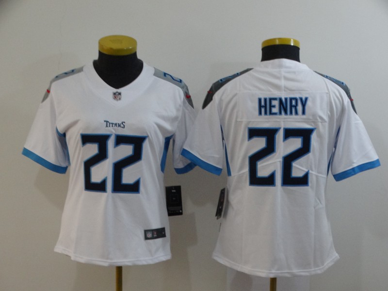 Women's Tennessee Titans #22 Derrick Henry White New 2018 Vapor Untouchable Limited Jersey
