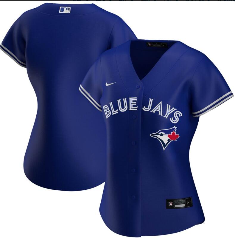 Women's MLB Toronto Blue Jays Nike Royal Blue Alternate Replica Team Jersey