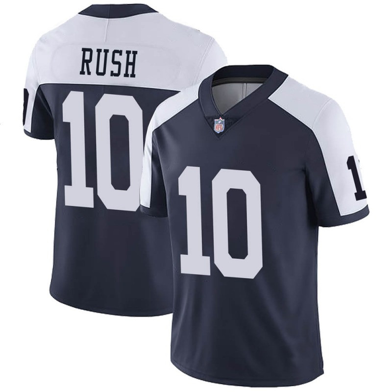 YOUTH COOPER RUSH #10 DALLAS COWBOYS LIMITED ALTERNATE VAPOR UNTOUCHABLE NAVY JERSEY