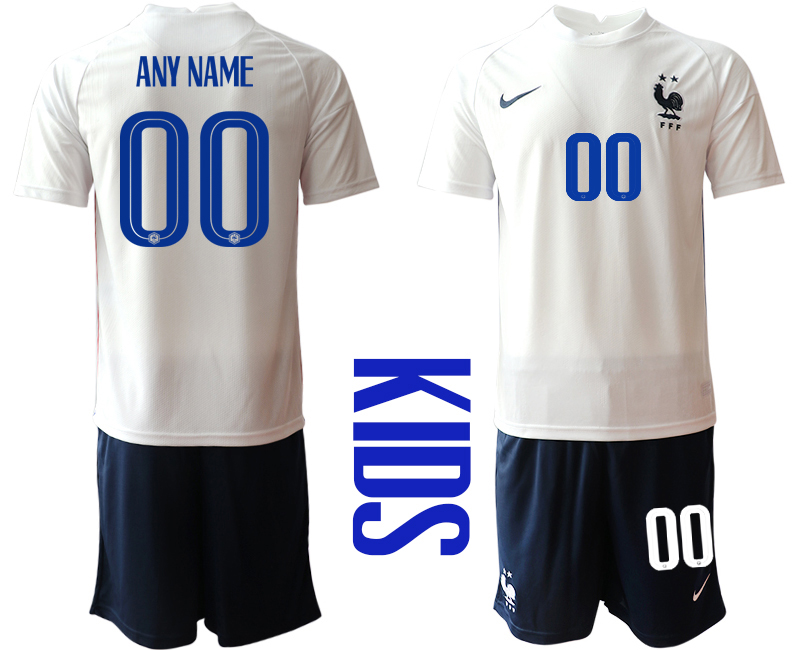 Youth 2020-21 France away any nema custom soccer jerseys
