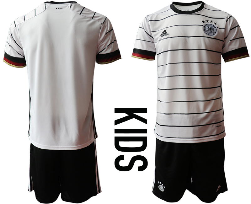 Youth 2020-21 Germany home soccer jerseys