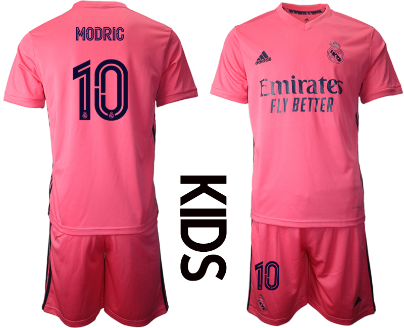 Youth 2020-21 Real Madrid away 10# MODRIC soccer jerseys