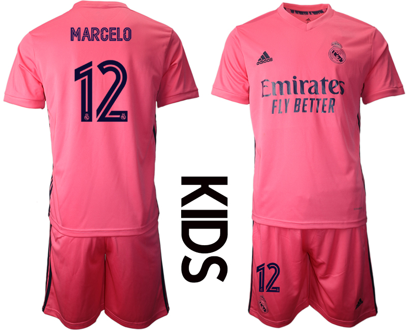 Youth 2020-21 Real Madrid away 12# MARCELO soccer jerseys
