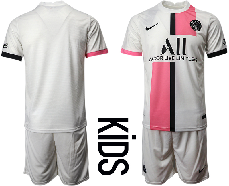 Youth 2021-22 Paris Saint-Germain away Soccer Jerseys